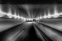 surrealistische blik op viaduct