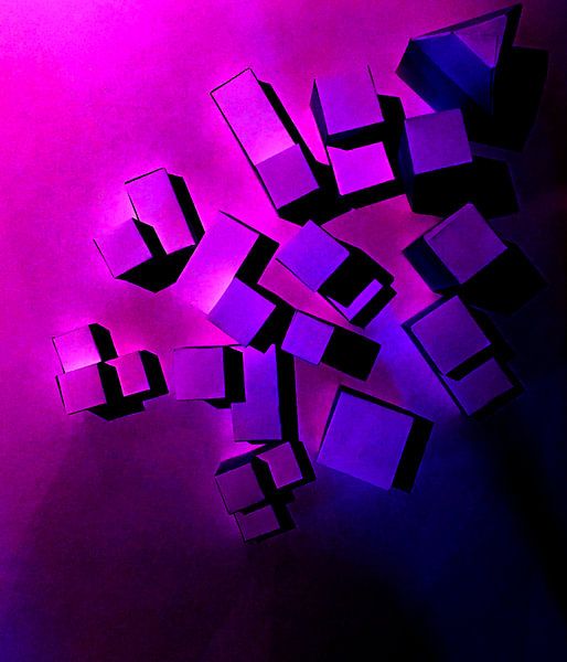 Rosa Stadt von JipvanZeist