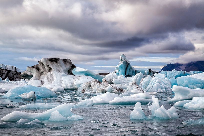 iceberg lac Jökulsárlón par Cor de Bruijn Photography