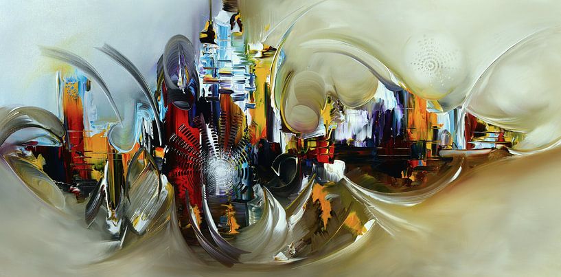 New Continents by Gena Theheartofart