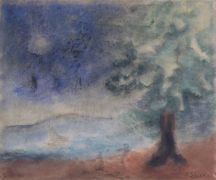 Landscape, Ferdinand Schirren by Atelier Liesjes