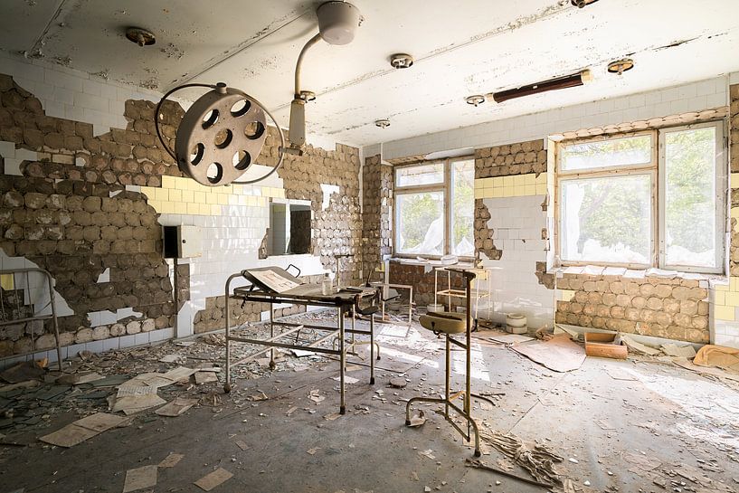Hospital in Pripyat - Chernobyl. by Roman Robroek - Photos of Abandoned Buildings