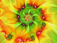 An einem heißen Sommertag