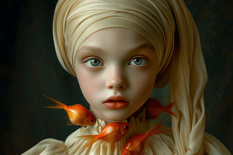 Leuchtende Augen - Mädchenportraits von Ton Kuijpers