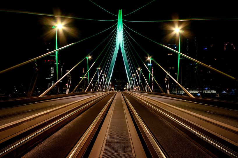Erasmus-Brücke Rotterdam von Vivo Fotografie
