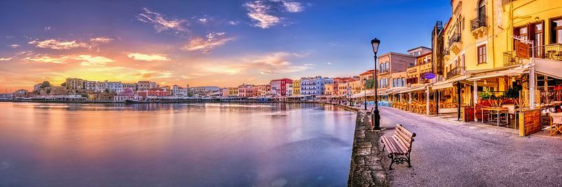 Sonnenaufgang in Chania auf Kreta. von Voss Fine Art Fotografie