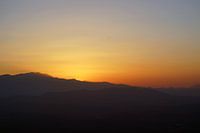 Sonnenuntergang Lassithi Plateau, Kreta