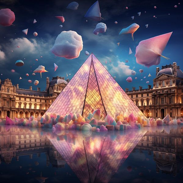 Surreal Louvre by ArtsbyPol