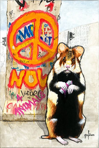 Peace, Now! – Urban Activist Hamster von WeltReisender Magazin