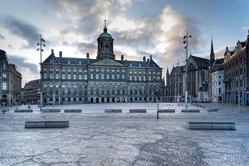 Leerer Damm von Menno Janzen