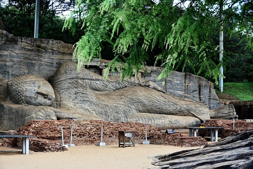 Gal Vihara : Sérénité Bouddhique Éternelle par Frank Photos