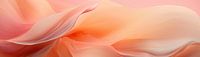 Silky Serenade - Peach Fuzz Abstract Flow #08