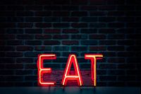Essen in Neon