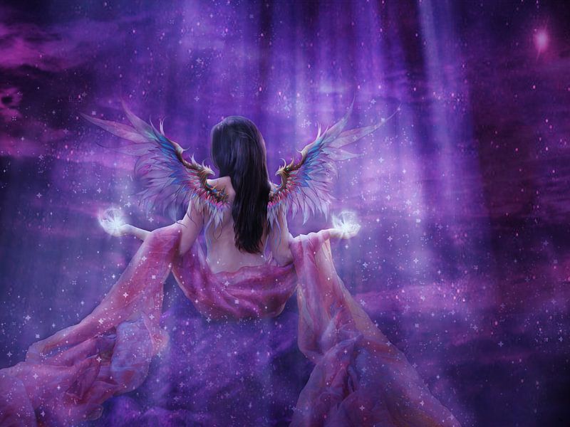 Angels Blessing by Babette van den Berg