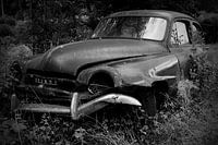 Simca Aronde schwarz/weiß