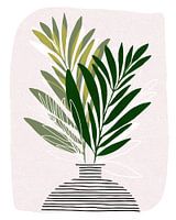 Stillleben mit Olivenzweigen