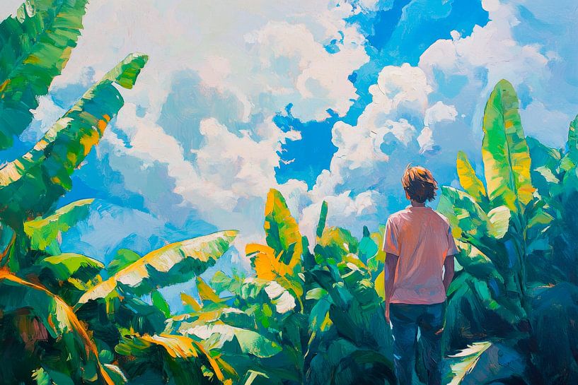 Paradis tropical par Poster Art Shop