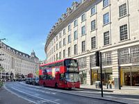 Rode bus in Londen, Regent Street