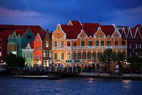 Coucher de soleil à Punda Curaçao