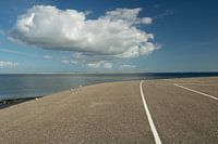 Den Helder dyke view of Texel
