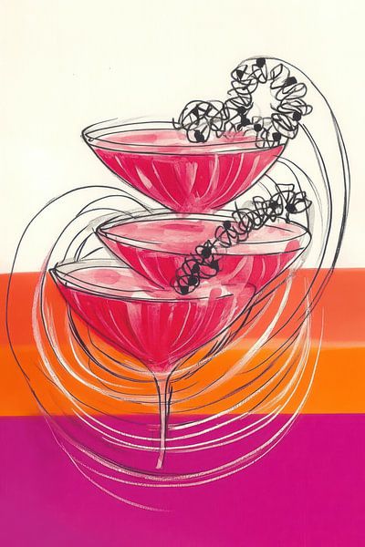Cocktail swipe by Franka Poulain