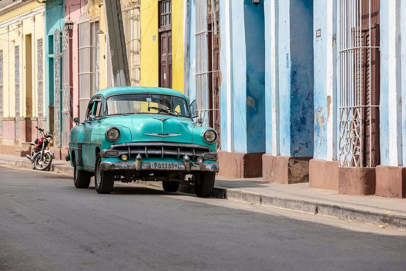 Grüner Chevrolet in Trinidad von Tilo Grellmann
