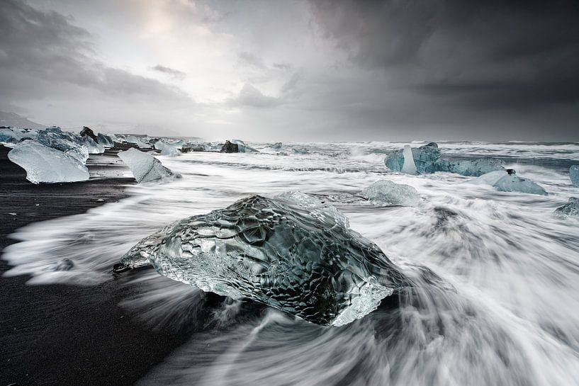 Dramatischer Eisstrand von Ralf Lehmann