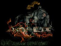 Locomotive à vapeur des années 40