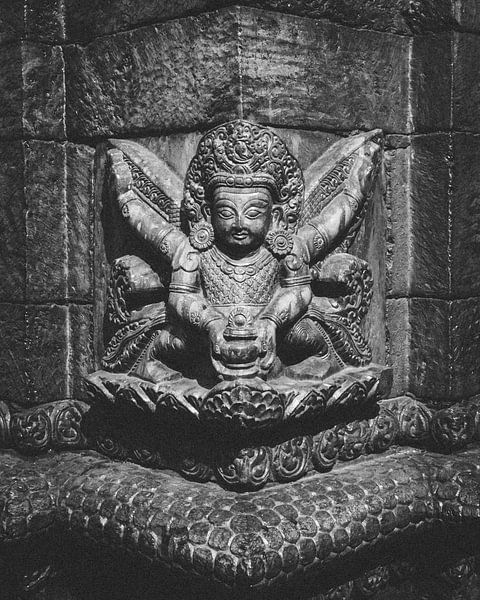 Statue de Bouddha à Bangkok, Thaïlande par Thea.Photo