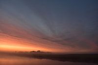 Dramatic sky on a summer morning