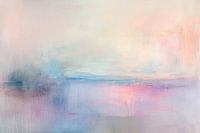 Abstrait Rose tendre | Sérénité Dérive