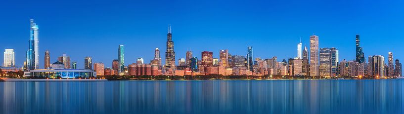 Chicago skyline by Photo Wall Decoration