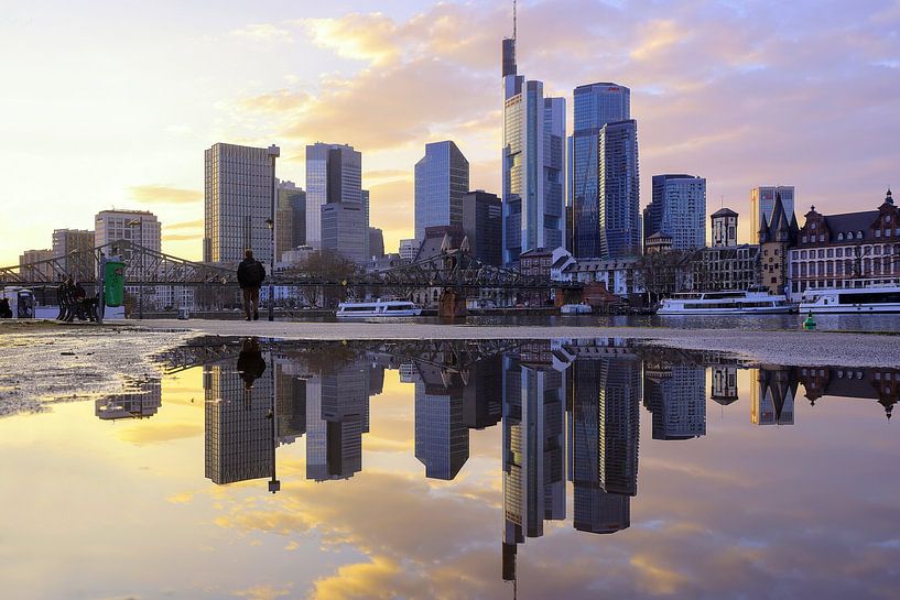 Frankfurter Hochhäuser von Patrick Lohmüller