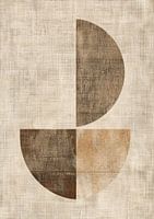 Weich auf natürlichem Leinen