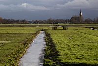 Schermerhorn met Hollandse wolken luchten
