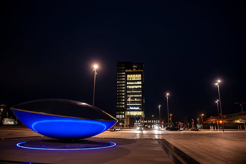 Almere bij Nacht by Brian Morgan