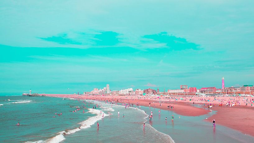 Badgasten op Scheef von Wen van  Gampelaere