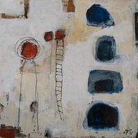 'Abstrakte Formen mit Leitern'