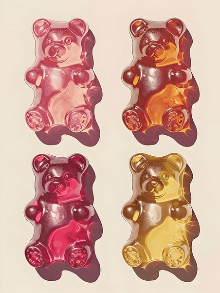 Oursons en gomme par Gypsy Galleria