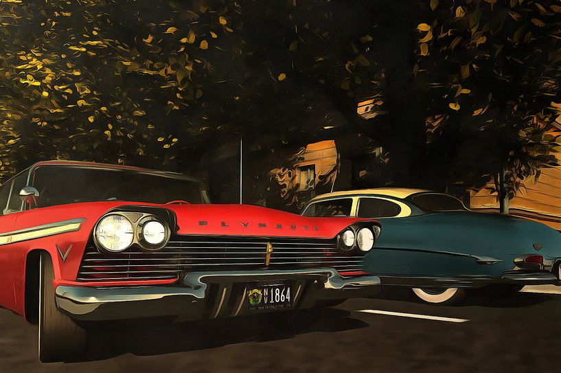 Retro  – Klassisch  Crossing oldtimers von Jan Keteleer