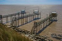 Strand vissers huisje