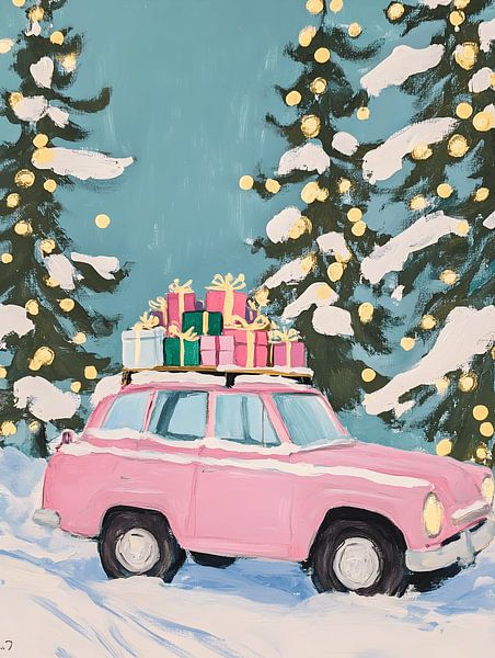 Pastellfarbene Weihnachten III von Gypsy Galleria