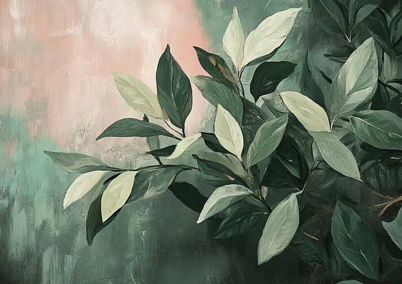 Feuilles vertes et douces par Studio des Fleurs