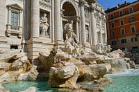 Italy, Rome, Trevi fountain, fountain, water