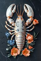 Homard aux pivoines