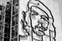 Che Guevara Wandgemälde in Havanna, Kuba