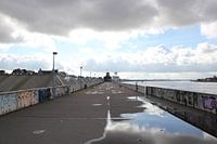 Bewolkt Antwerpen - kade