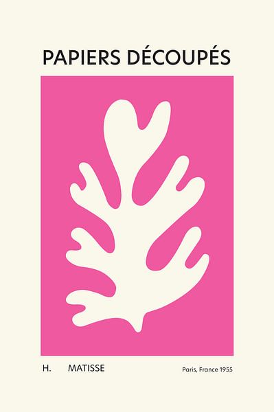 Matisse I - Pink by Walljar