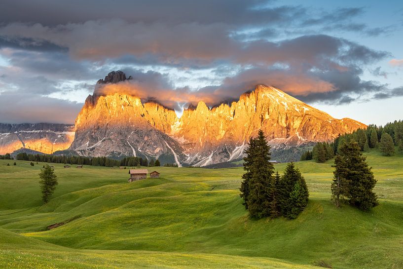 Alpenglow Alpe di Siusi par Petra Leusmann