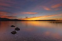 Dromerige zonsondergang aan de Kochelsee